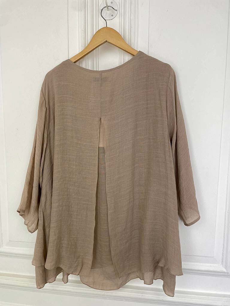 Leggara Double Layer Top - Mocha