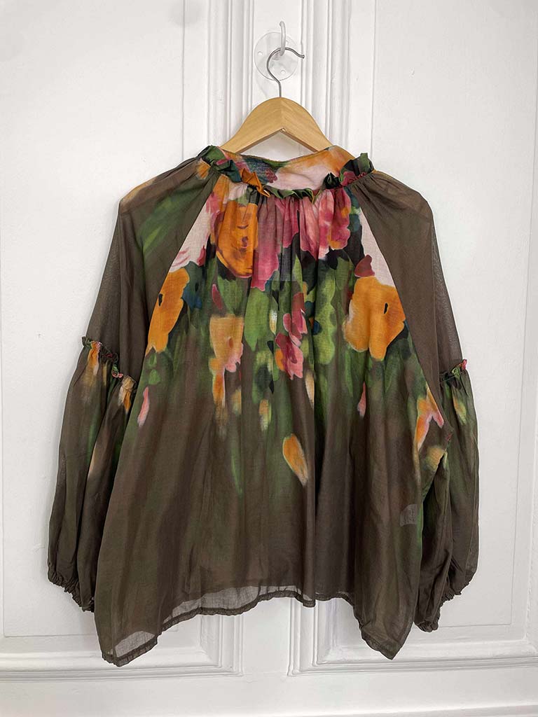 Floreale Artist Shirt - Chocolate