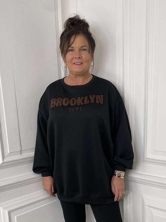 Brooklyn Sweatshirt - Black