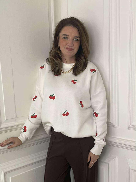 Cherry Knit - Warm White