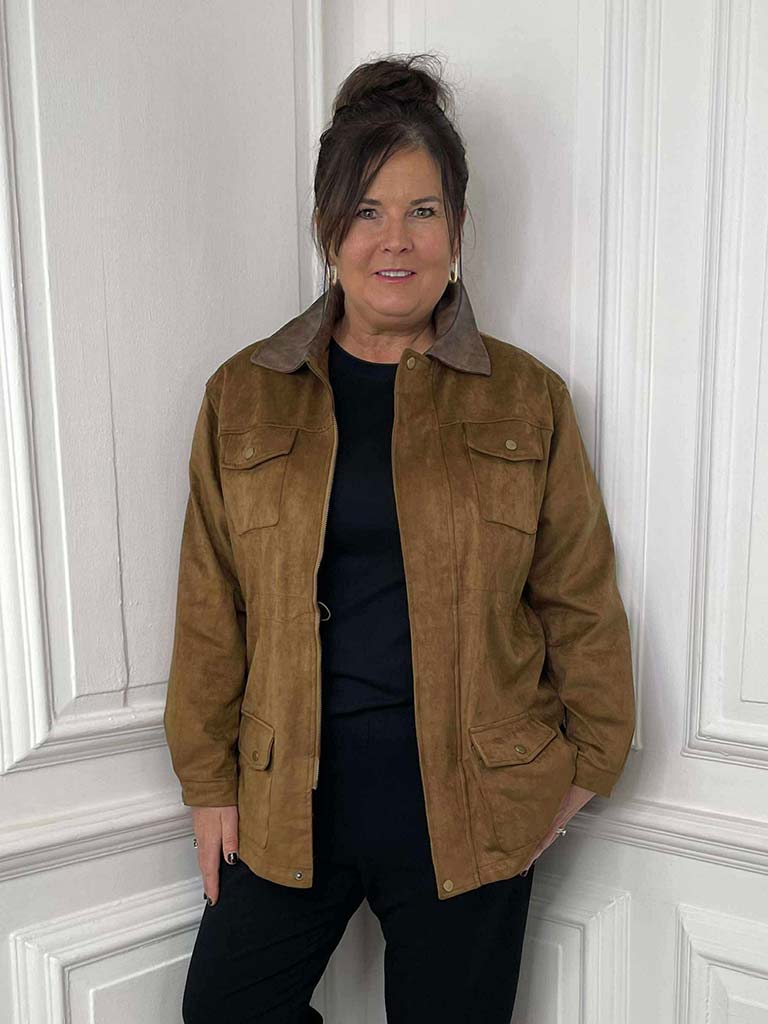 Suedette Barn Jacket