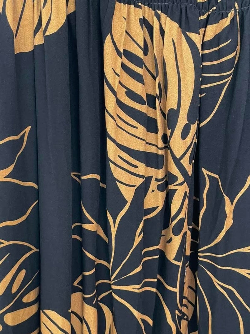 Tropical Leaf Jumpsuit