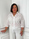 Broderie Anglaise Boxy Shirt