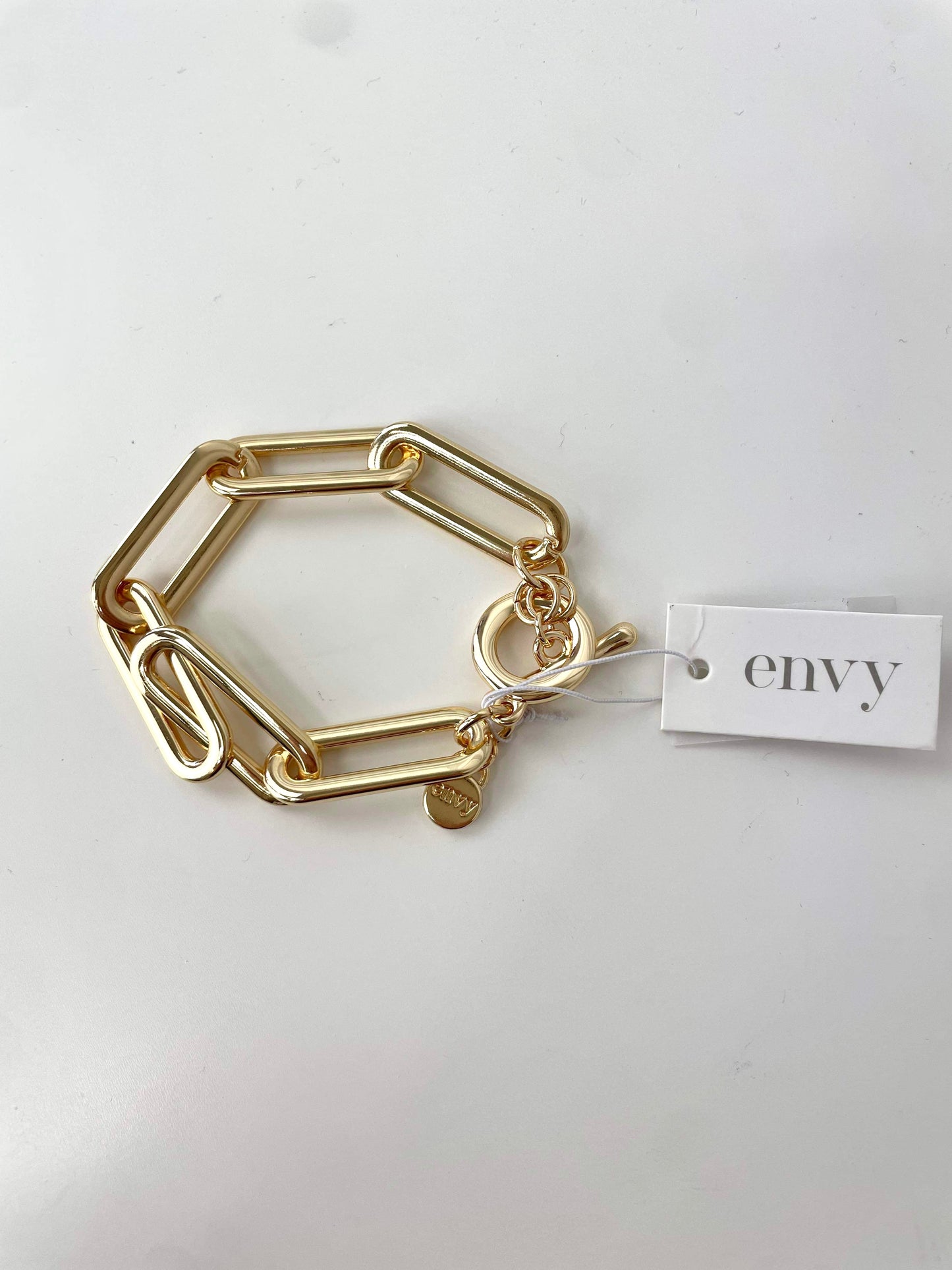 Envy Chunky Chain Link Bracelet- Gold