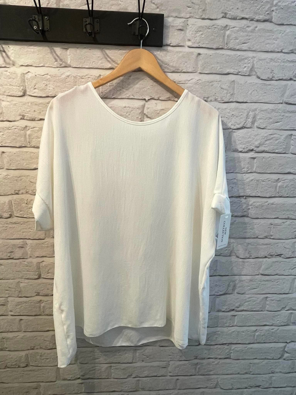 Oversized Basic Top - Warm White