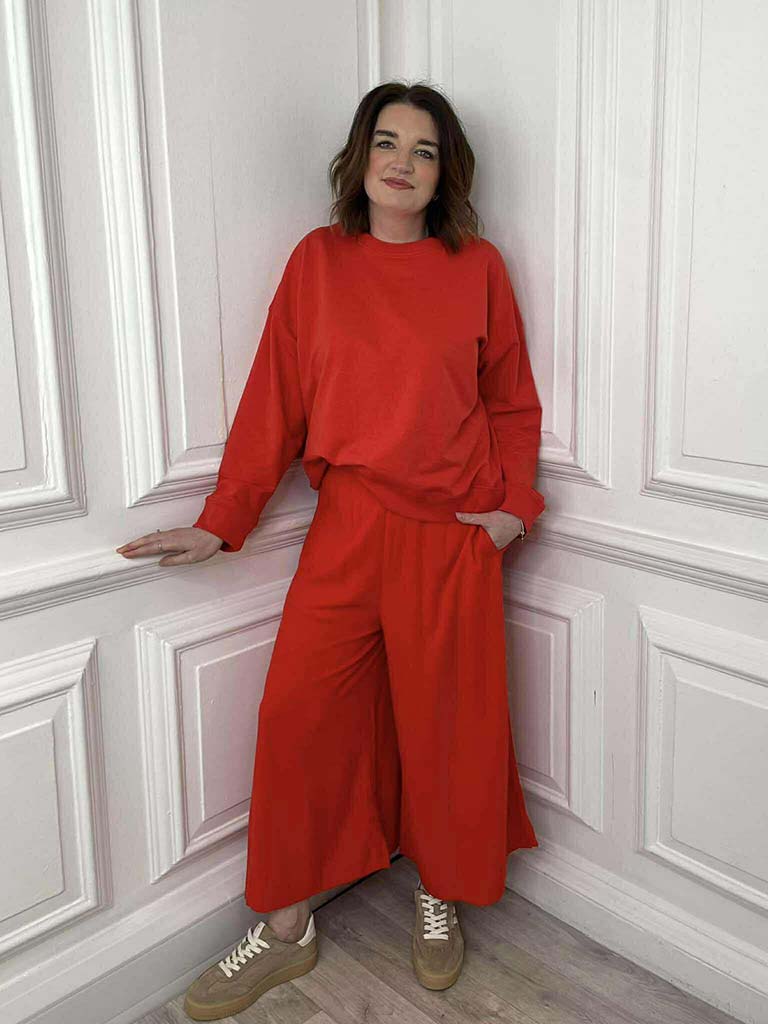 Crewneck Sweatshirt - Red