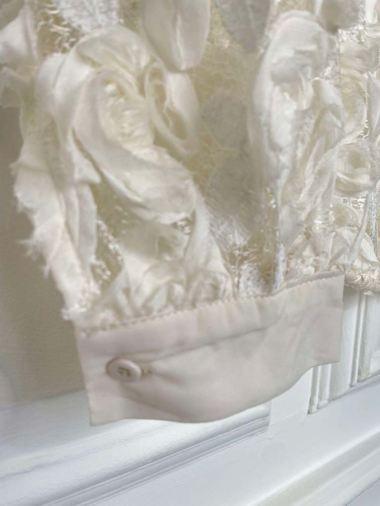Ivory Rose Mesh Shirt