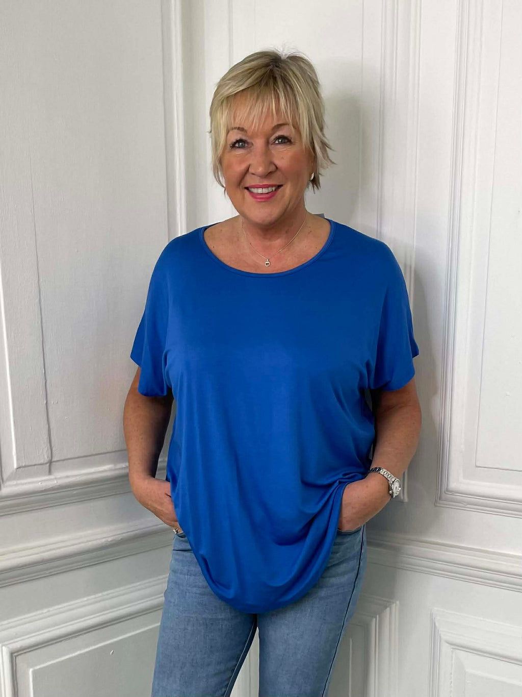 Basic T-Shirt - Cobalt