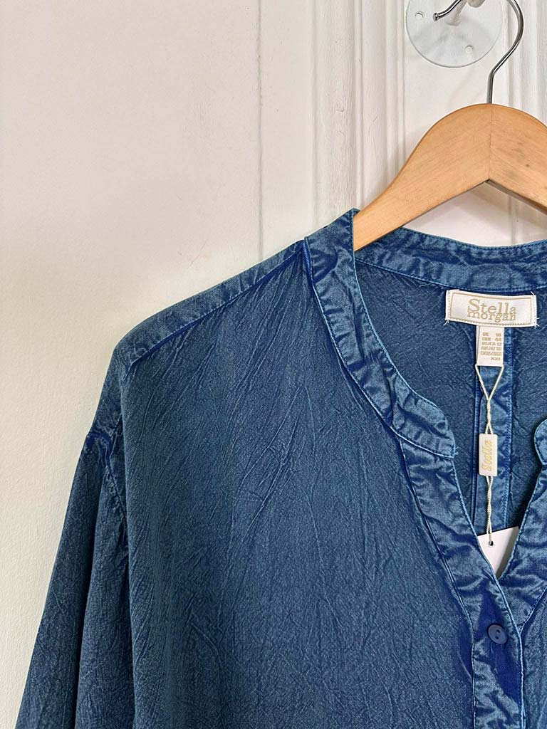 Vintage Wash Boho Blouse