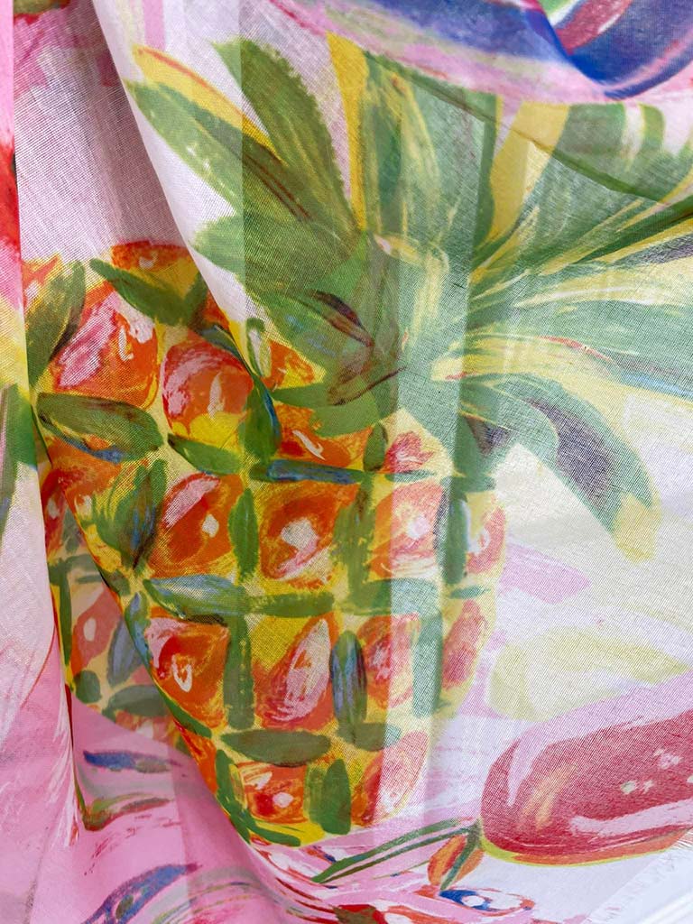 Malissa J Fruit Scarf - Pink