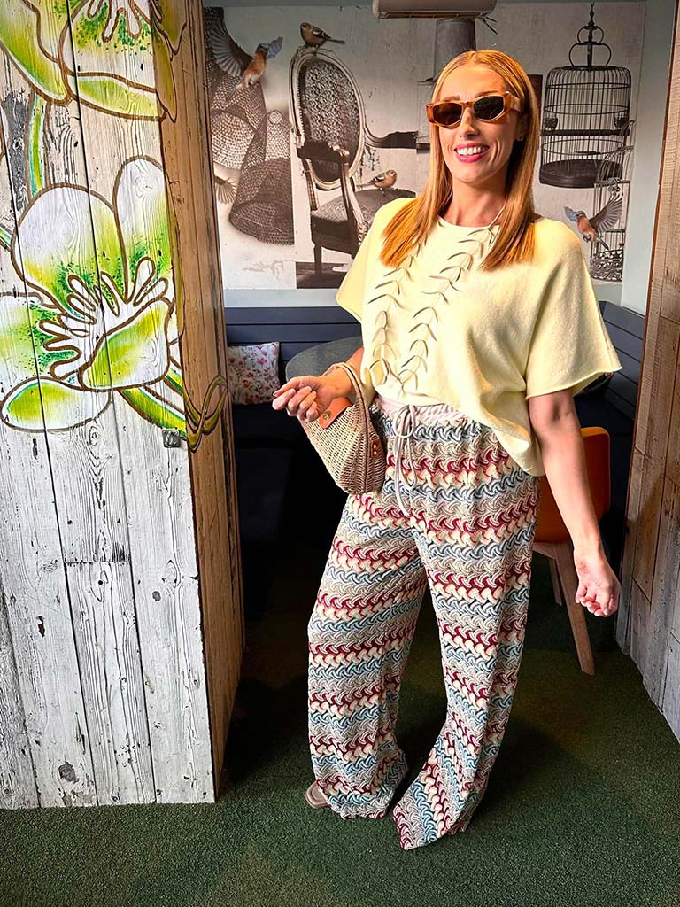 Wave Crochet Trousers