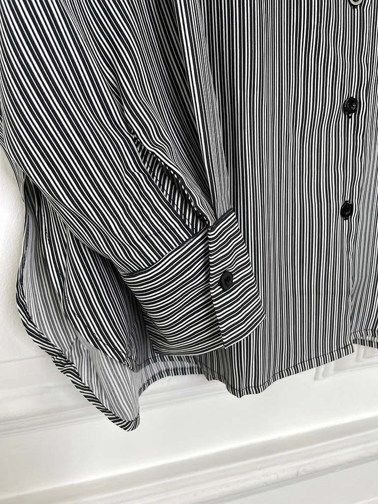 Classic Stripe Shirt - Black
