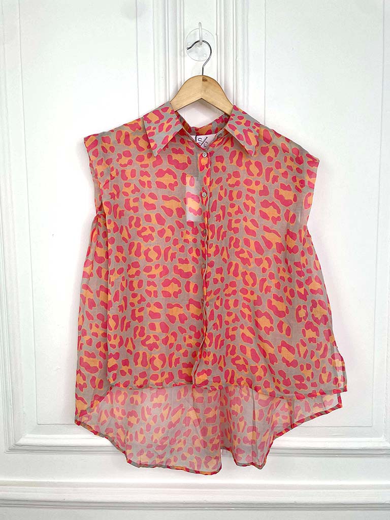 Savanna Sunset Sleeveless Shirt