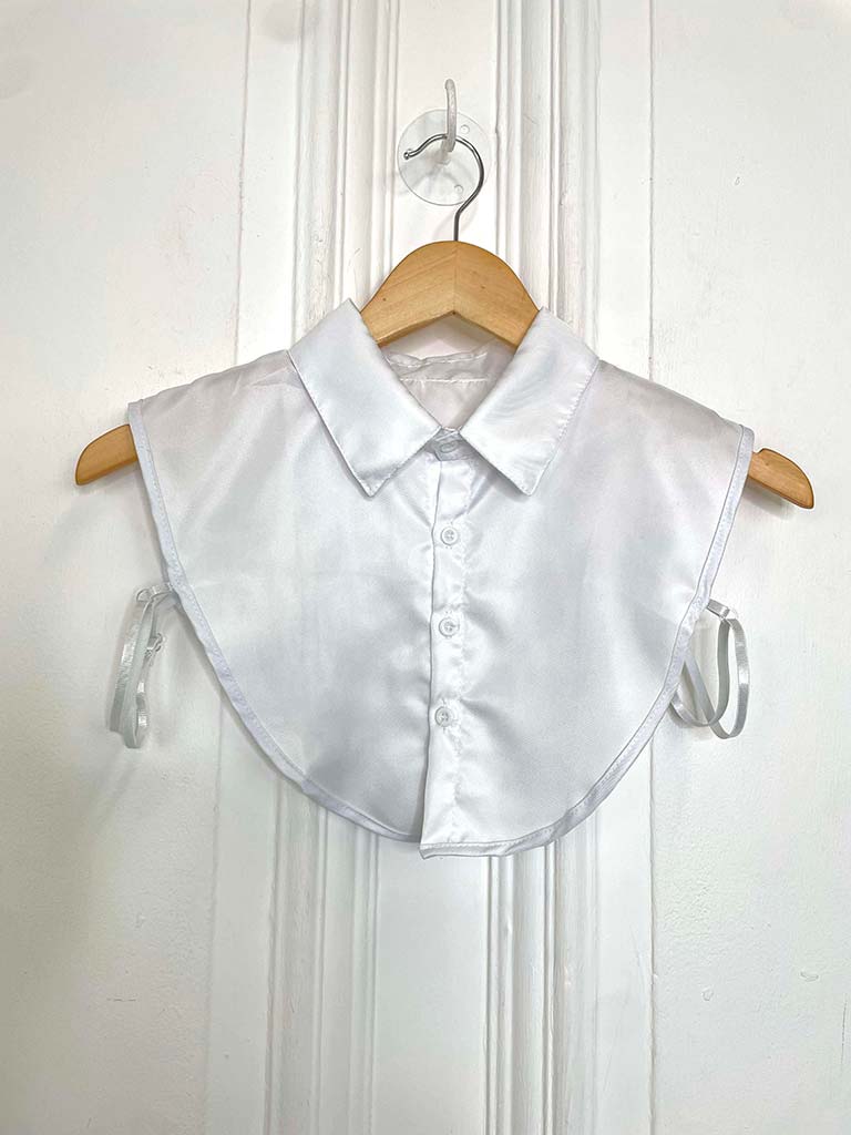 False Shirt Collar - White