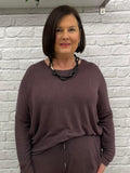 Soya Concept Biara Long Sleeve Top - Dark Plum