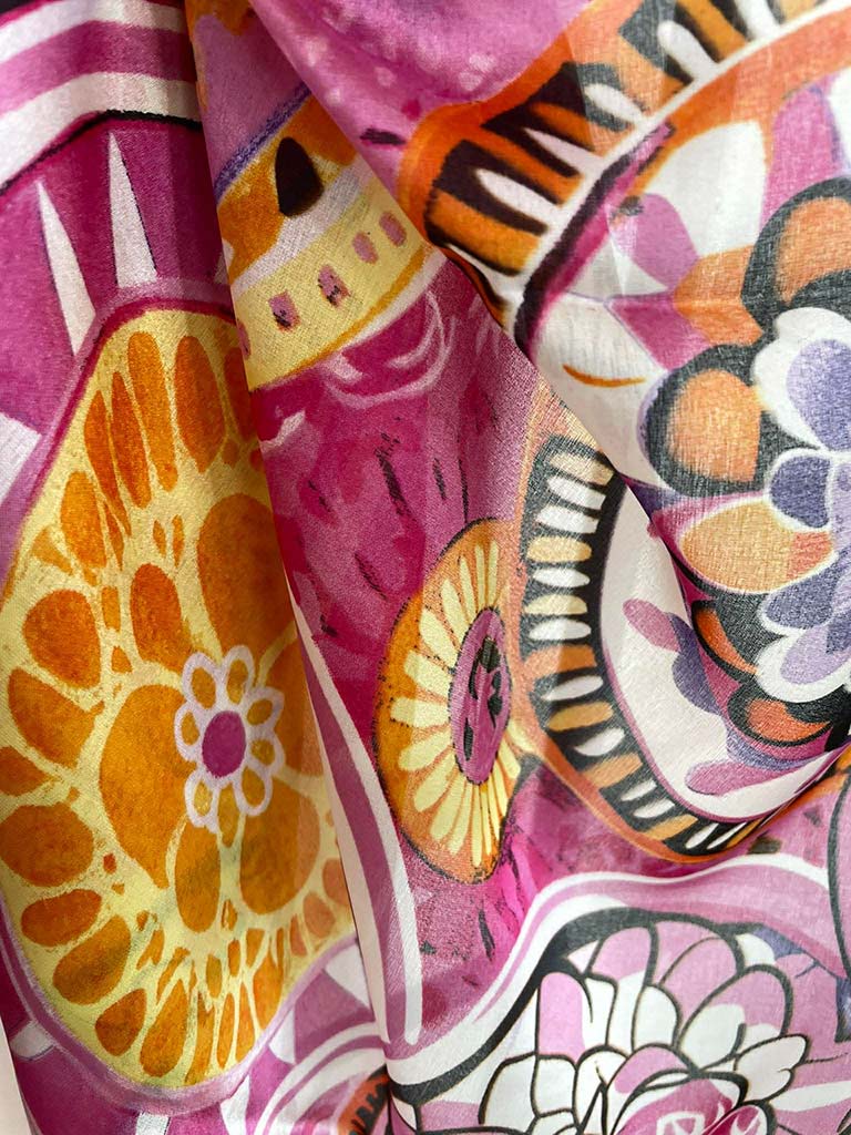 Malissa J Tile Scarf - Pink