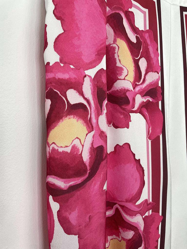 Fuchsia Watercolour Tie Back Co-ord