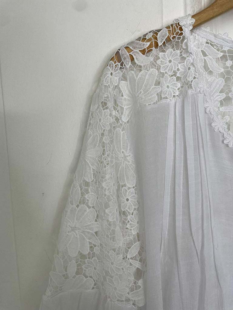 Garden Lace Boho Blouse