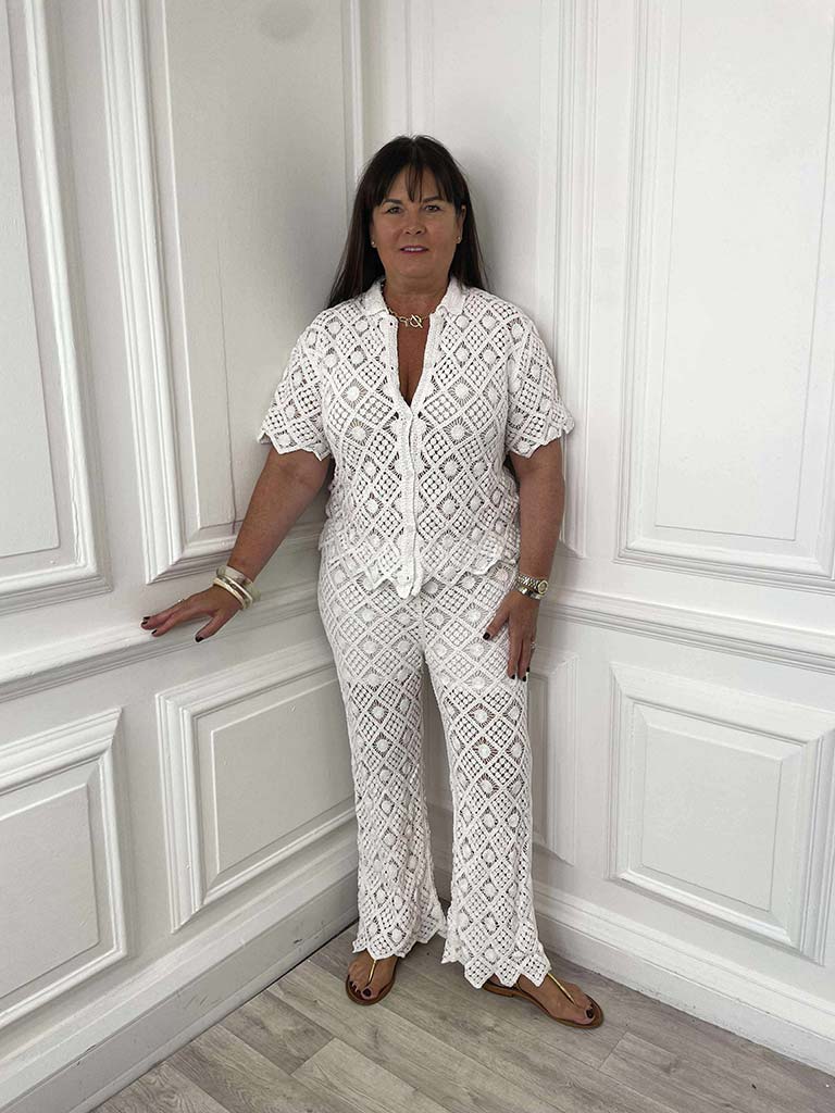 The White Isle Crochet Co-ord