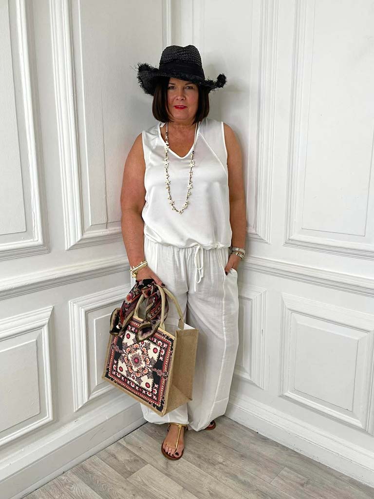 Malissa J Bag, Neckerchief & Scarf Set - Tile