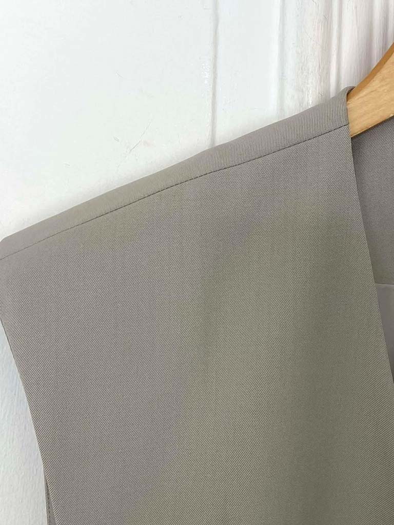 Malissa J Statement Button Luxe Waistcoat - Stone