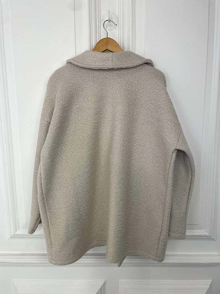 Boucle Jacket - Ecru