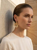 Envy Flower Earrings - Gold