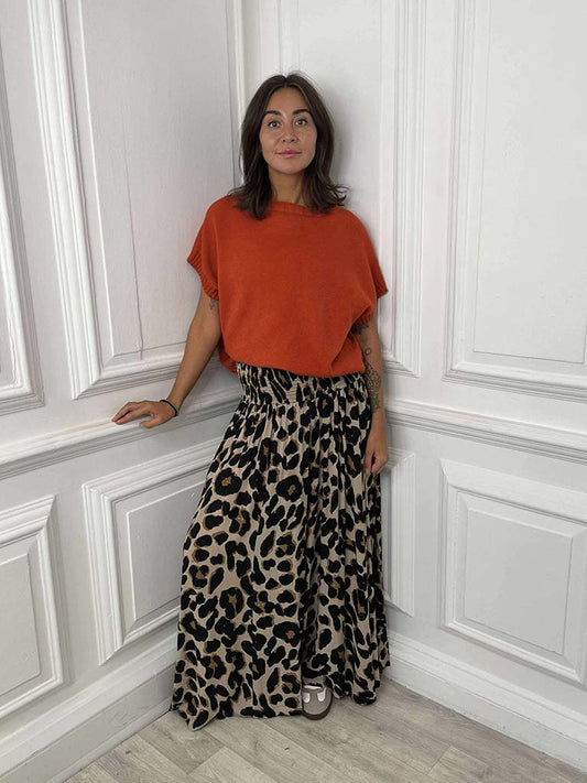 Tank Knit - Burnt Orange