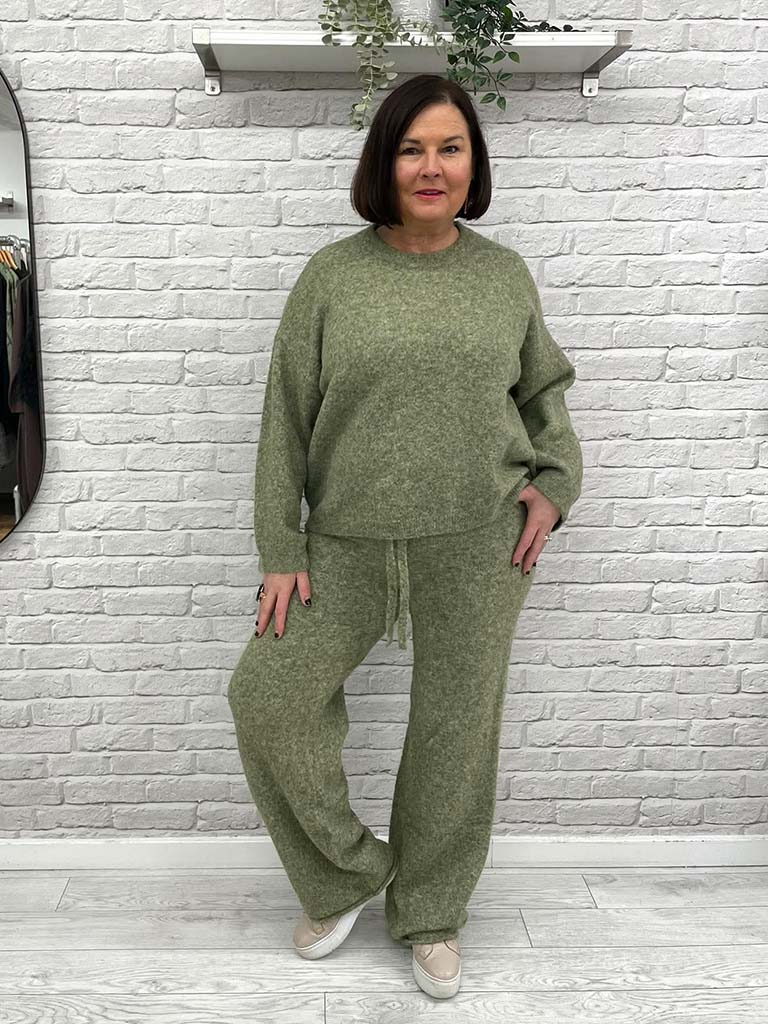 Vero Moda Relaxed Knit - Sage