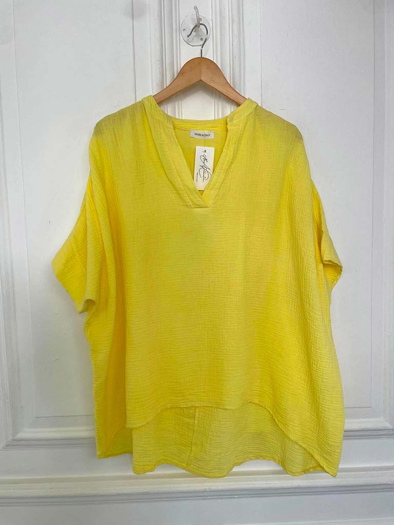 Cloud Cotton Artist Top - Lemon