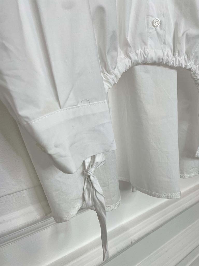 Drawstring Hem Shirt