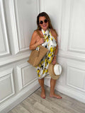 Malissa J Silk Feel Lemon Scarf