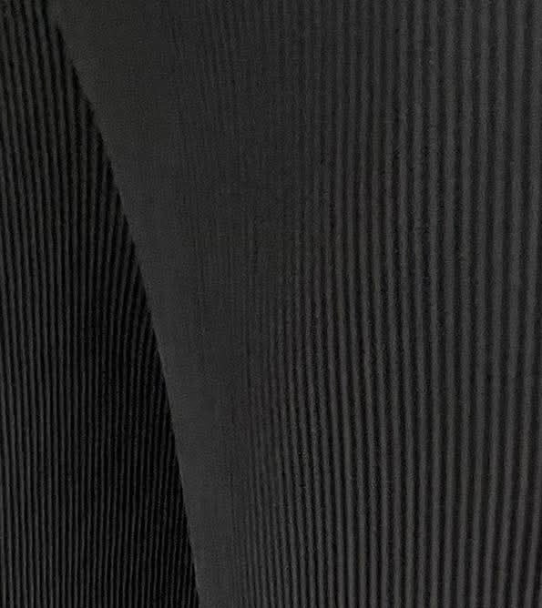 Malissa J Micropleat Wide Leg Trousers - Black