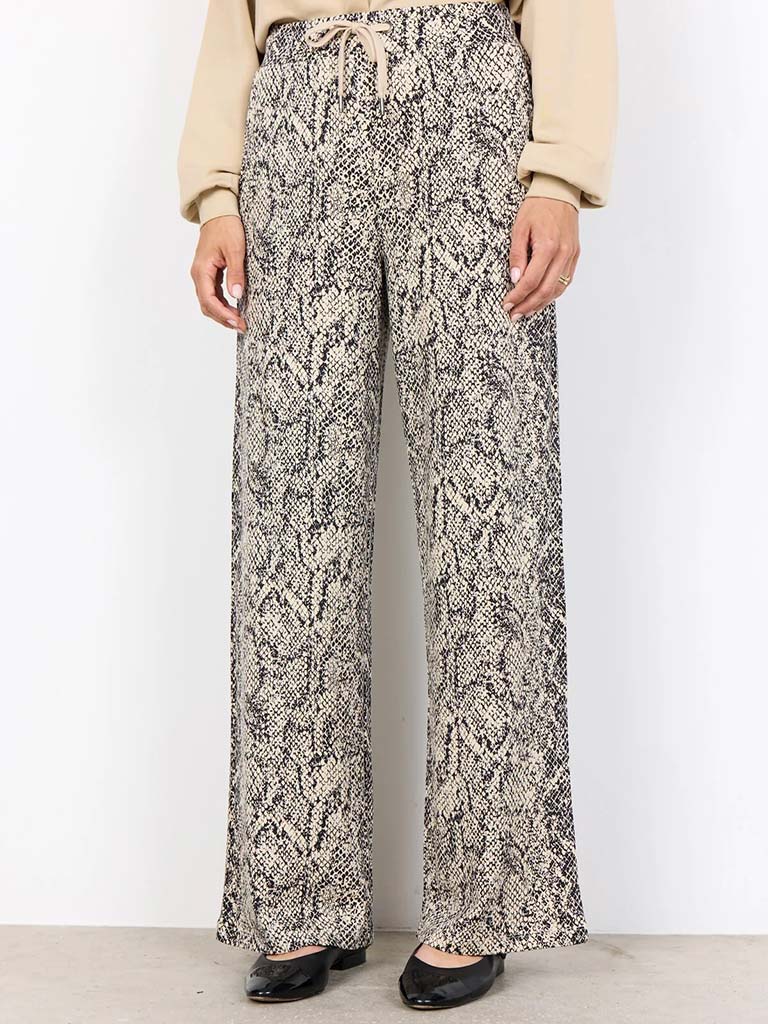 Soya Concept Violet Snake Joggers