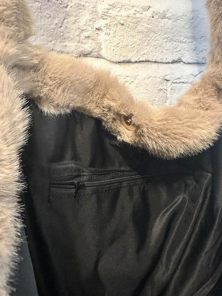 Malissa J Faux Fur Amour Tote Bag