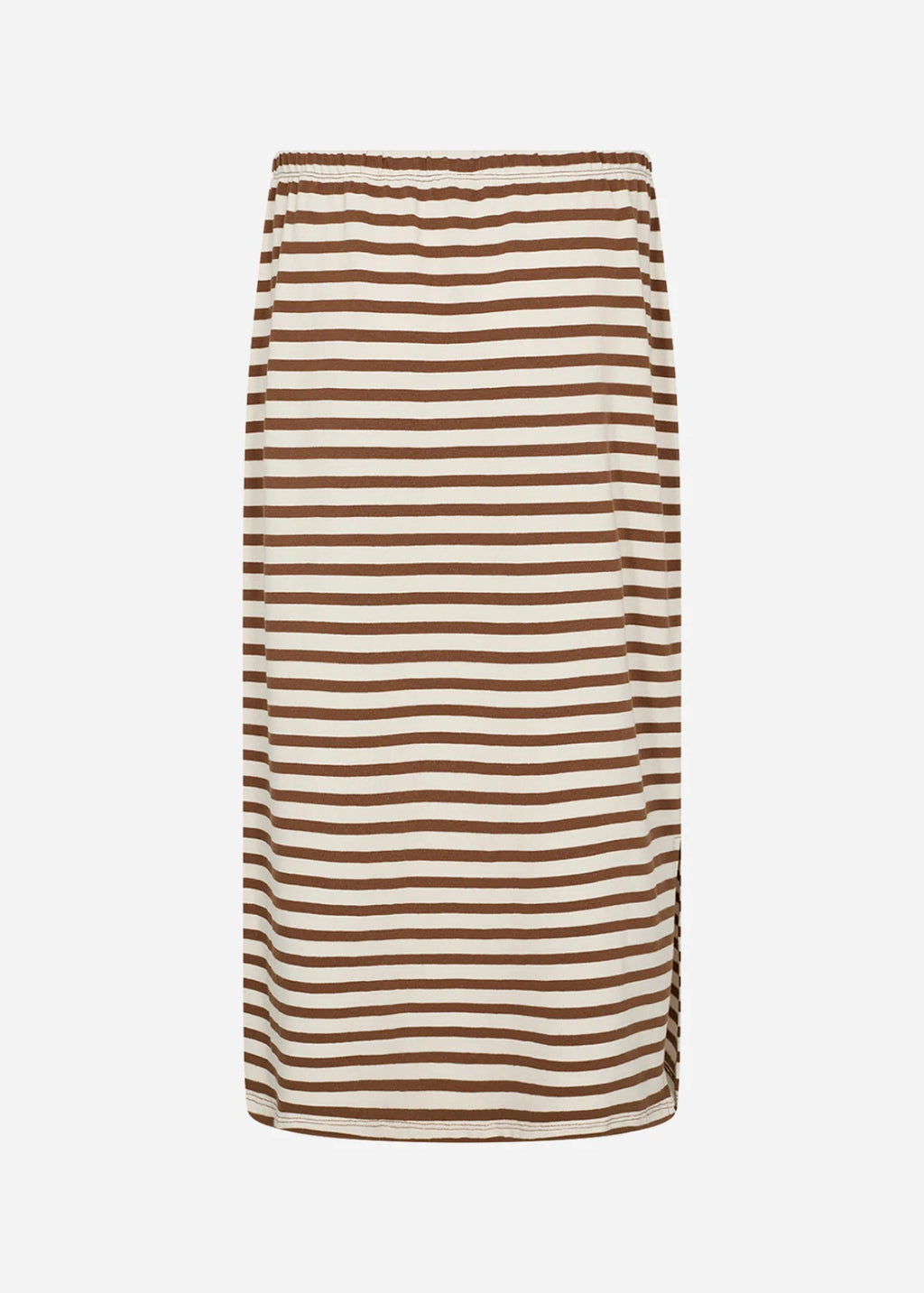 Soya Concept Stripe Skirt - Pecan