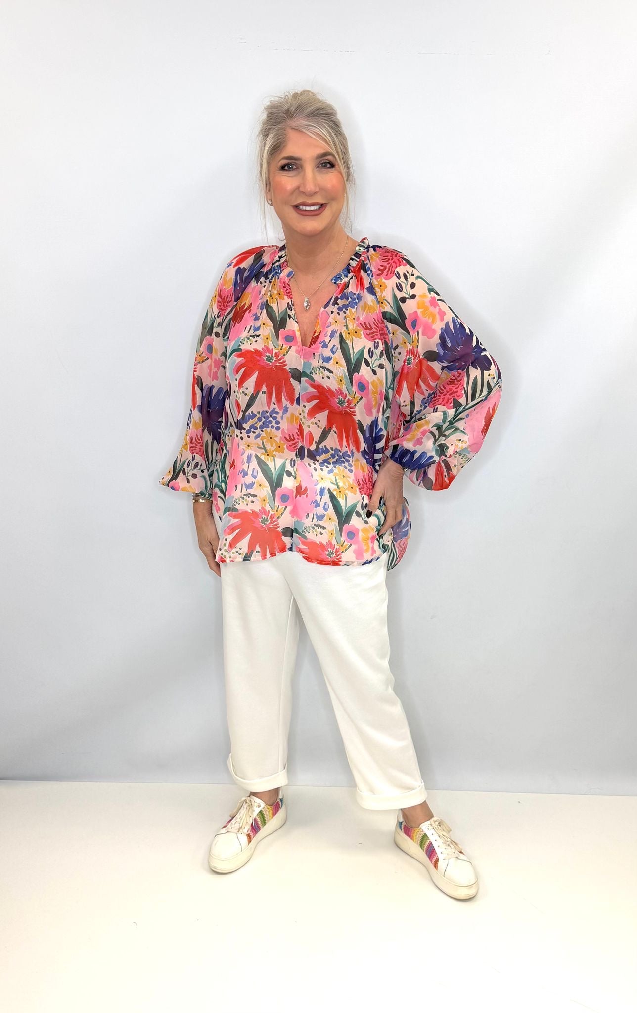 Malissa J Floral Blouse