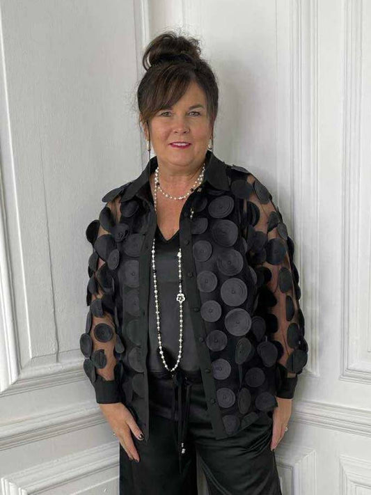 Malissa J Orb Shirt - Black