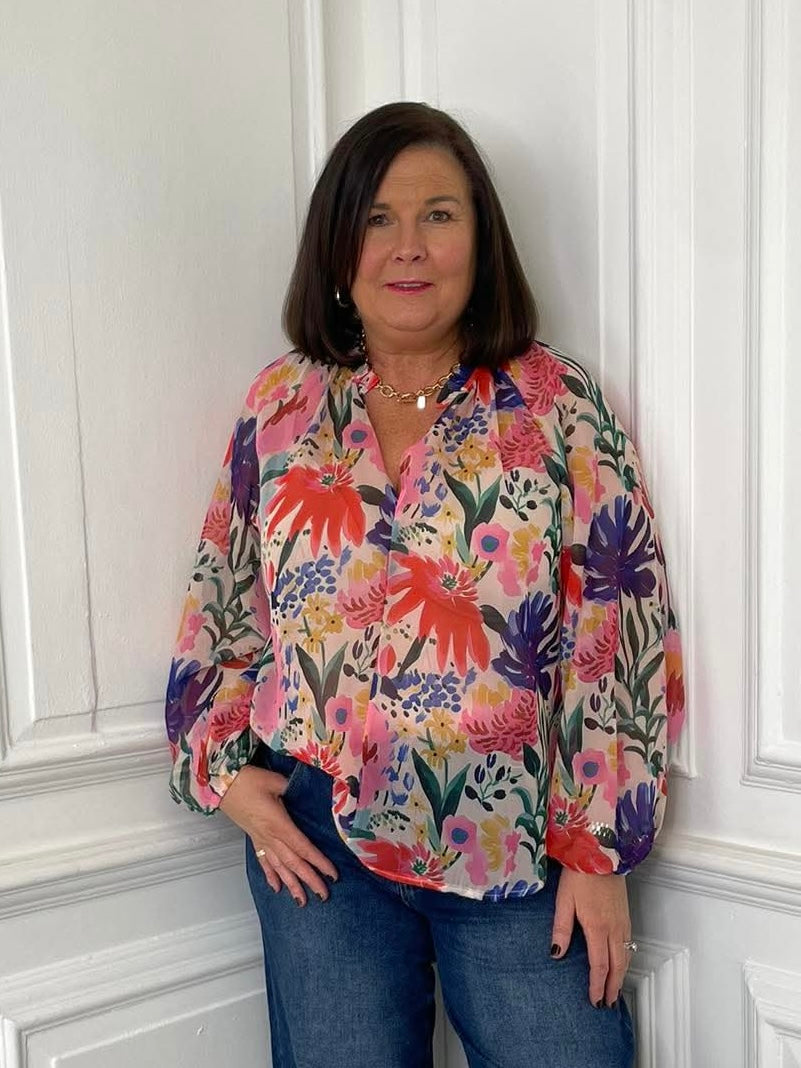 Malissa J Floral Blouse