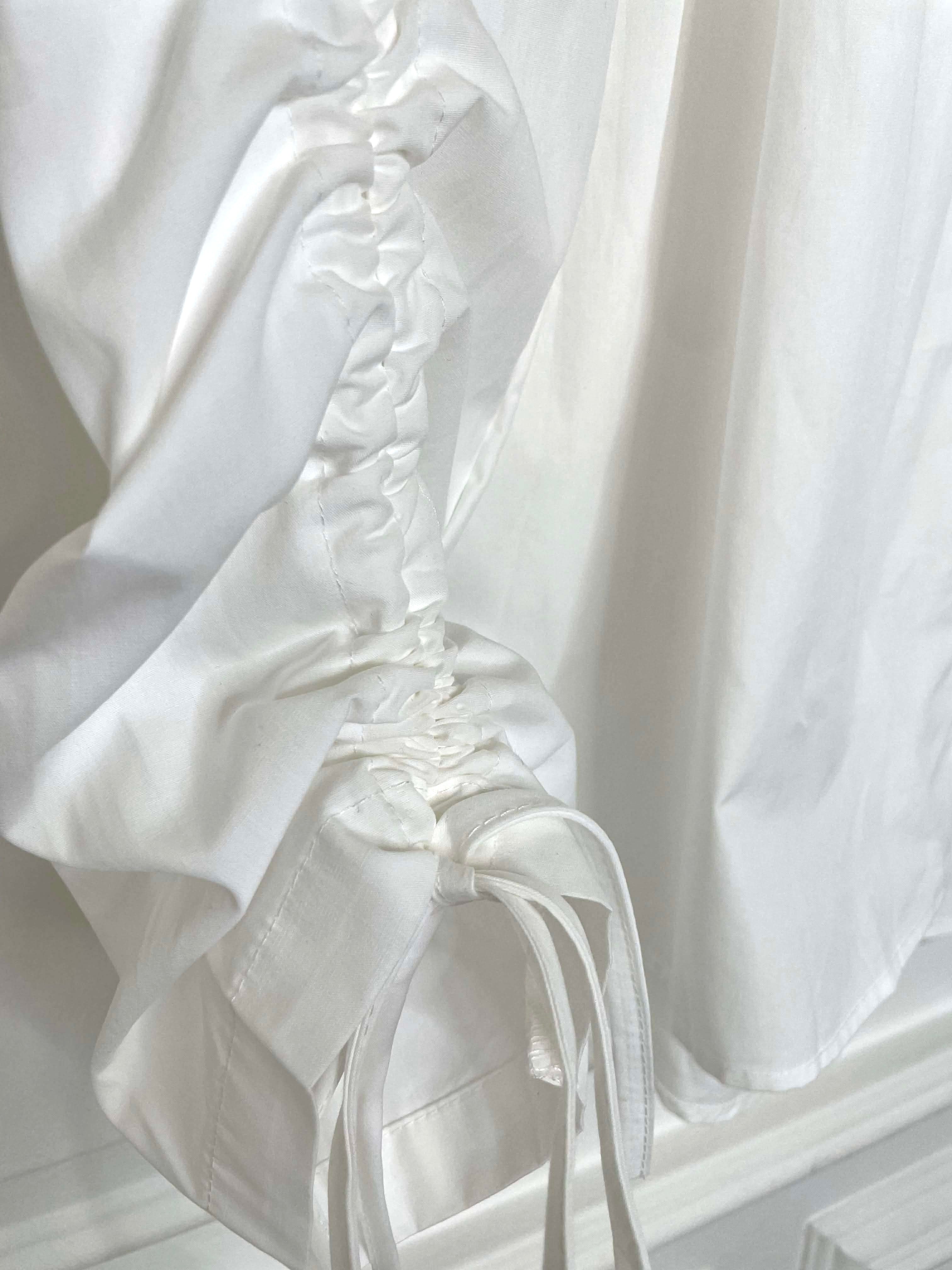 Peter Pan Collar Shirt - White