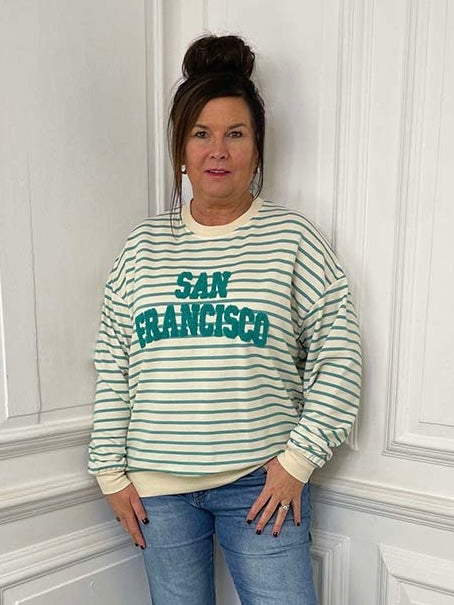 San Francisco Sweatshirt - Sea Green