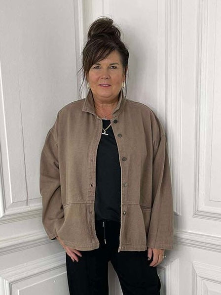 Canvas Jacket - Mocha