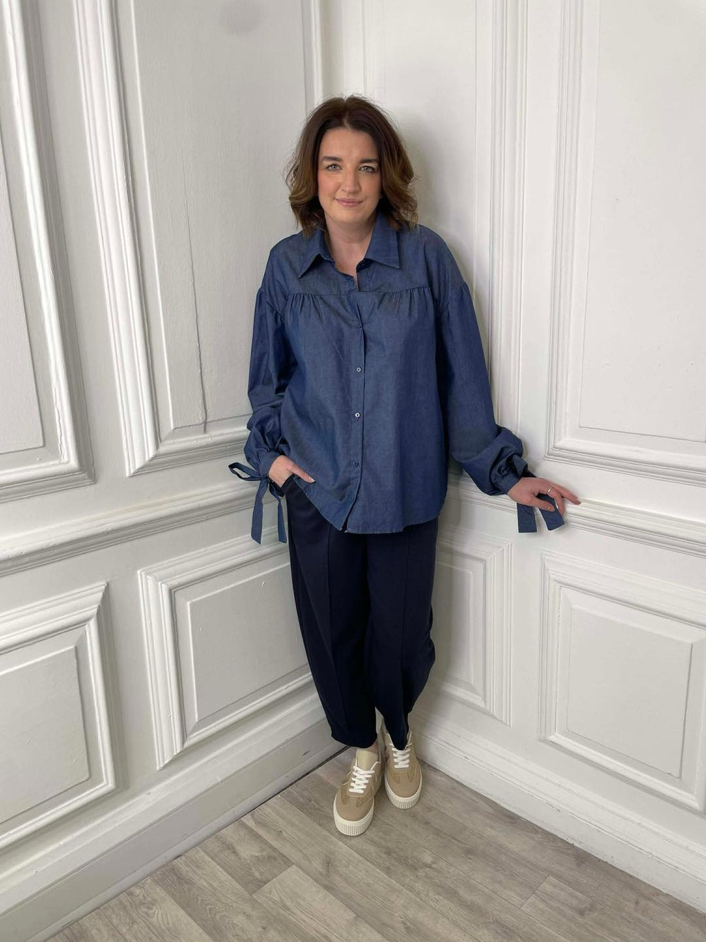 Cocoon Jersey Joggers - Navy