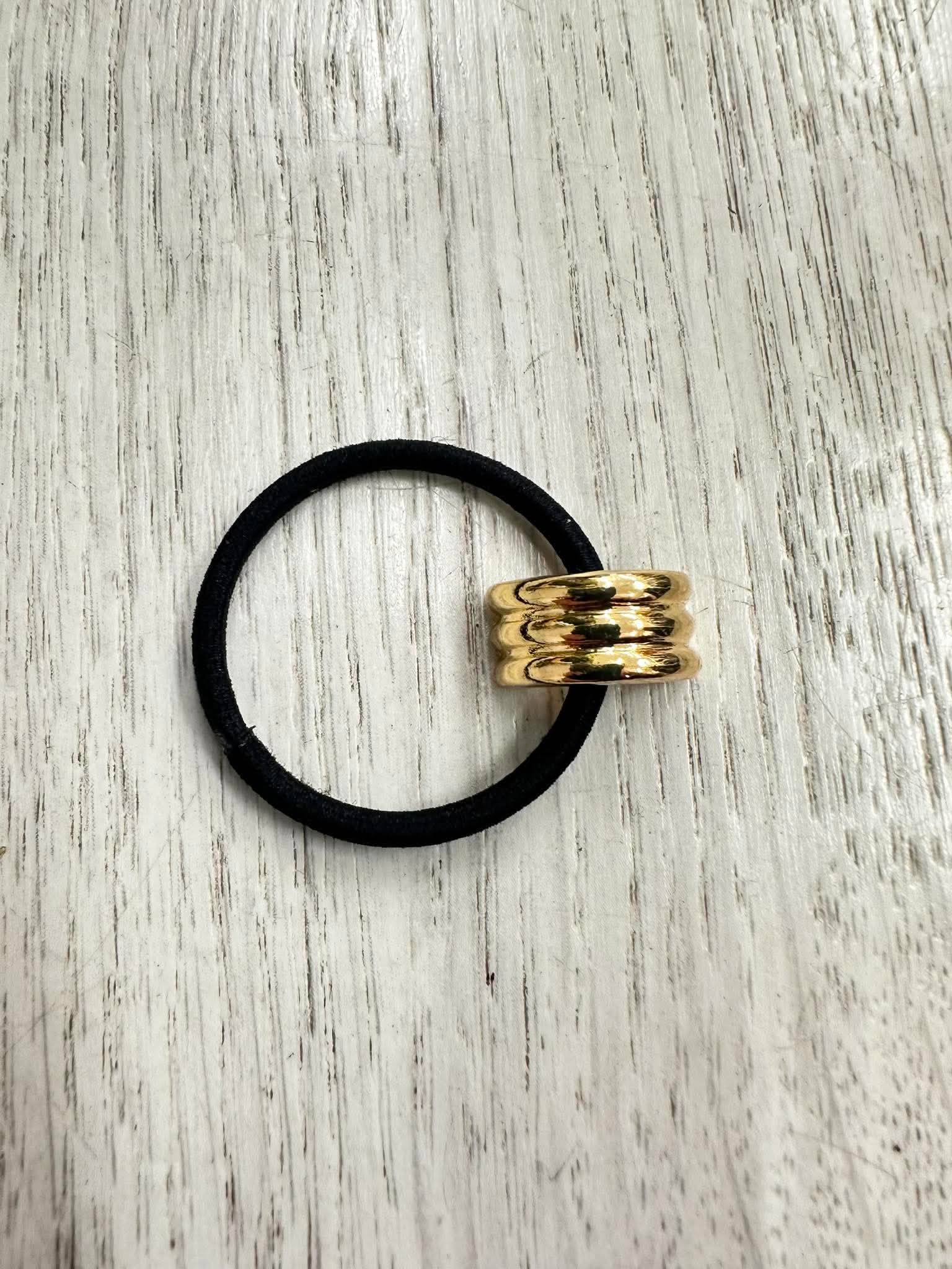 Gold Wrap Hair Ties