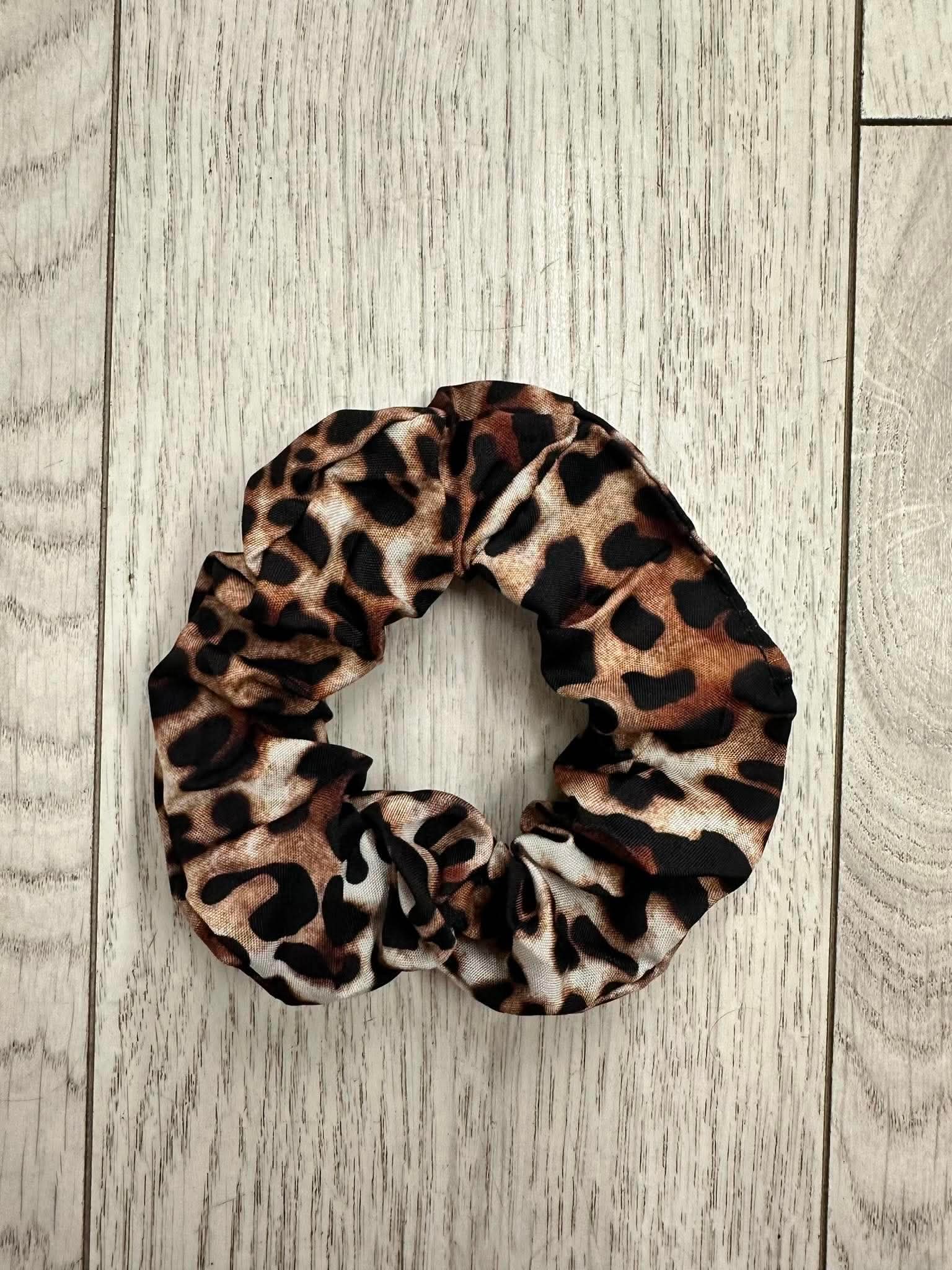 Animal Print Scrunchies