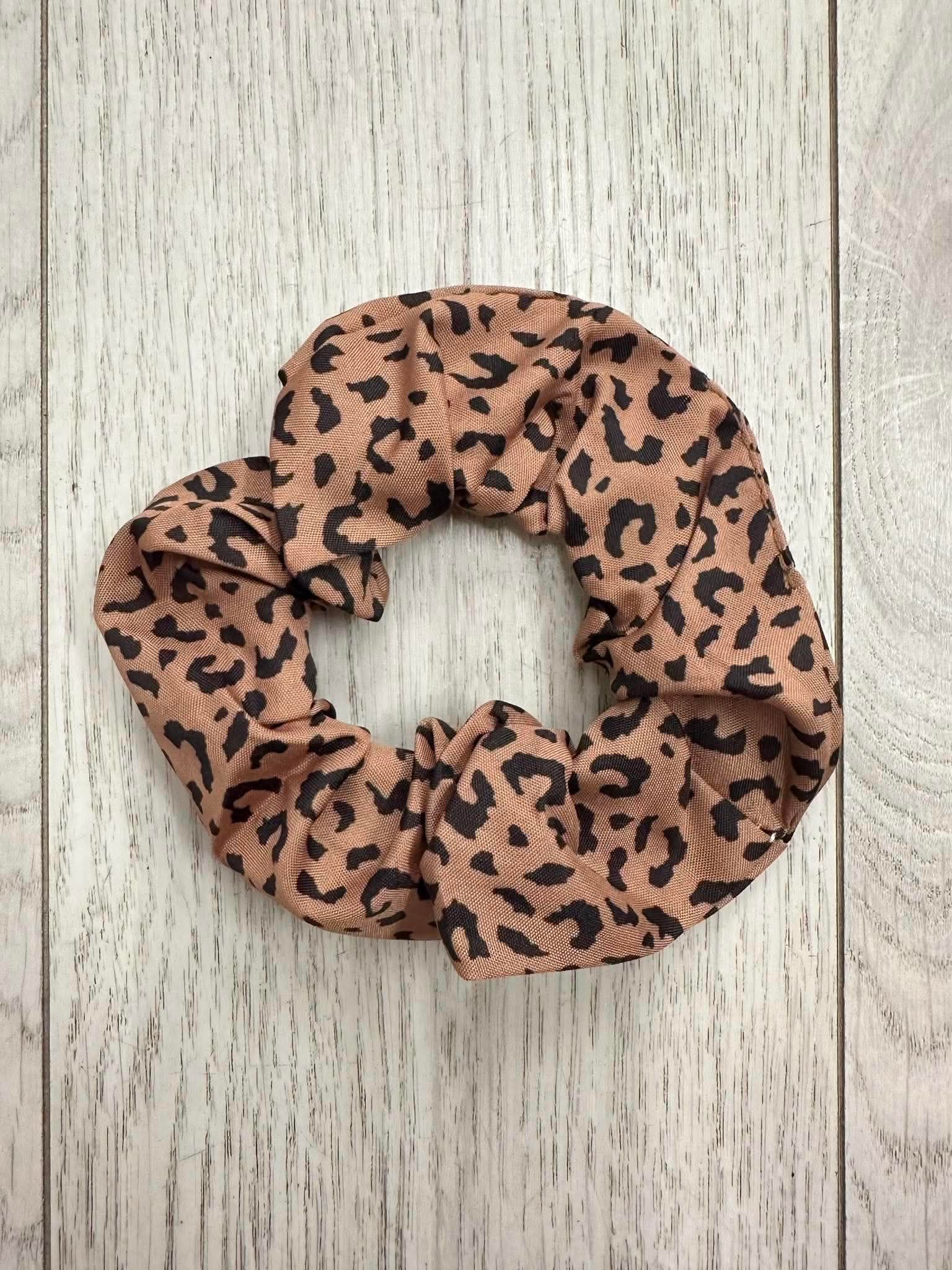 Animal Print Scrunchies