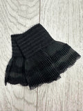 Elasticated Lace Cuffs - Black
