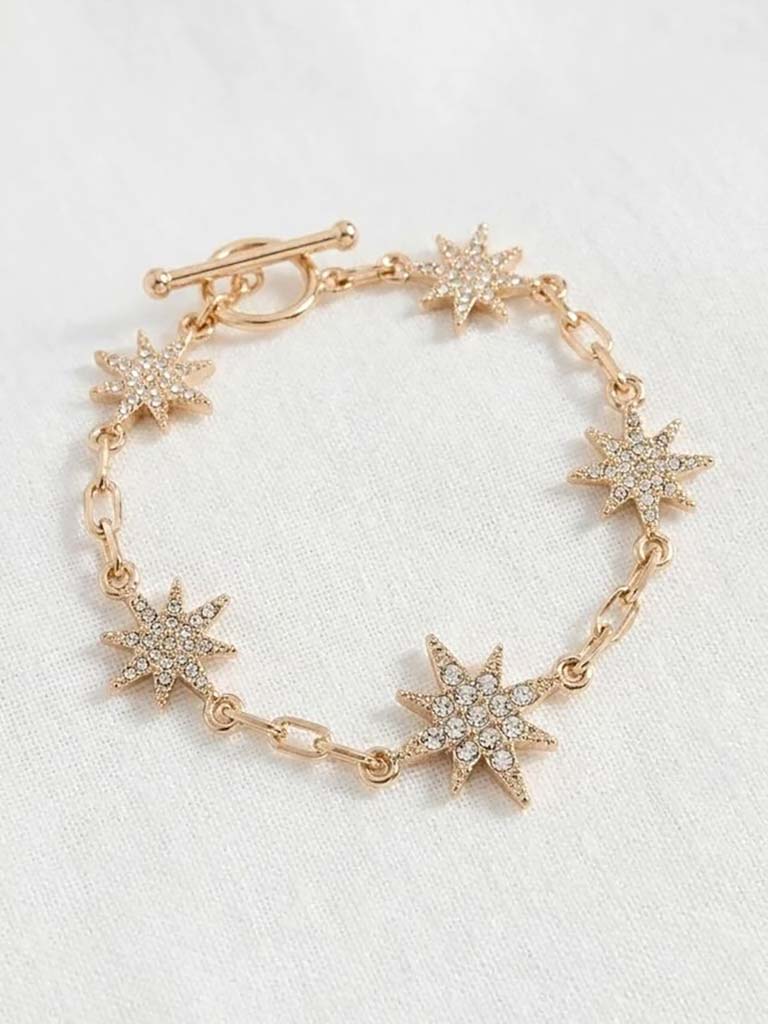 Envy Starburst Shimmer Bracelet - Gold