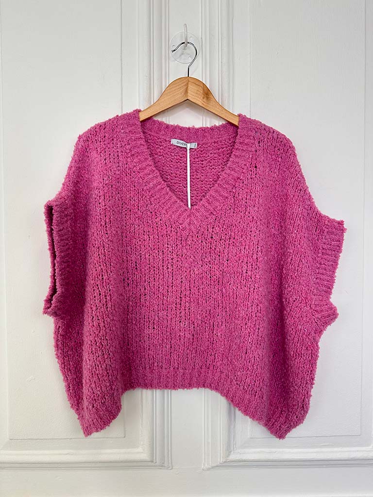 Teddy Tank Knit - Candy