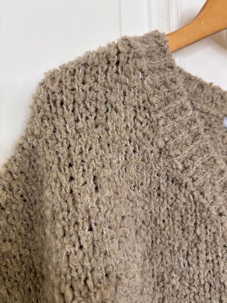 Teddy Tank Knit - Mocha